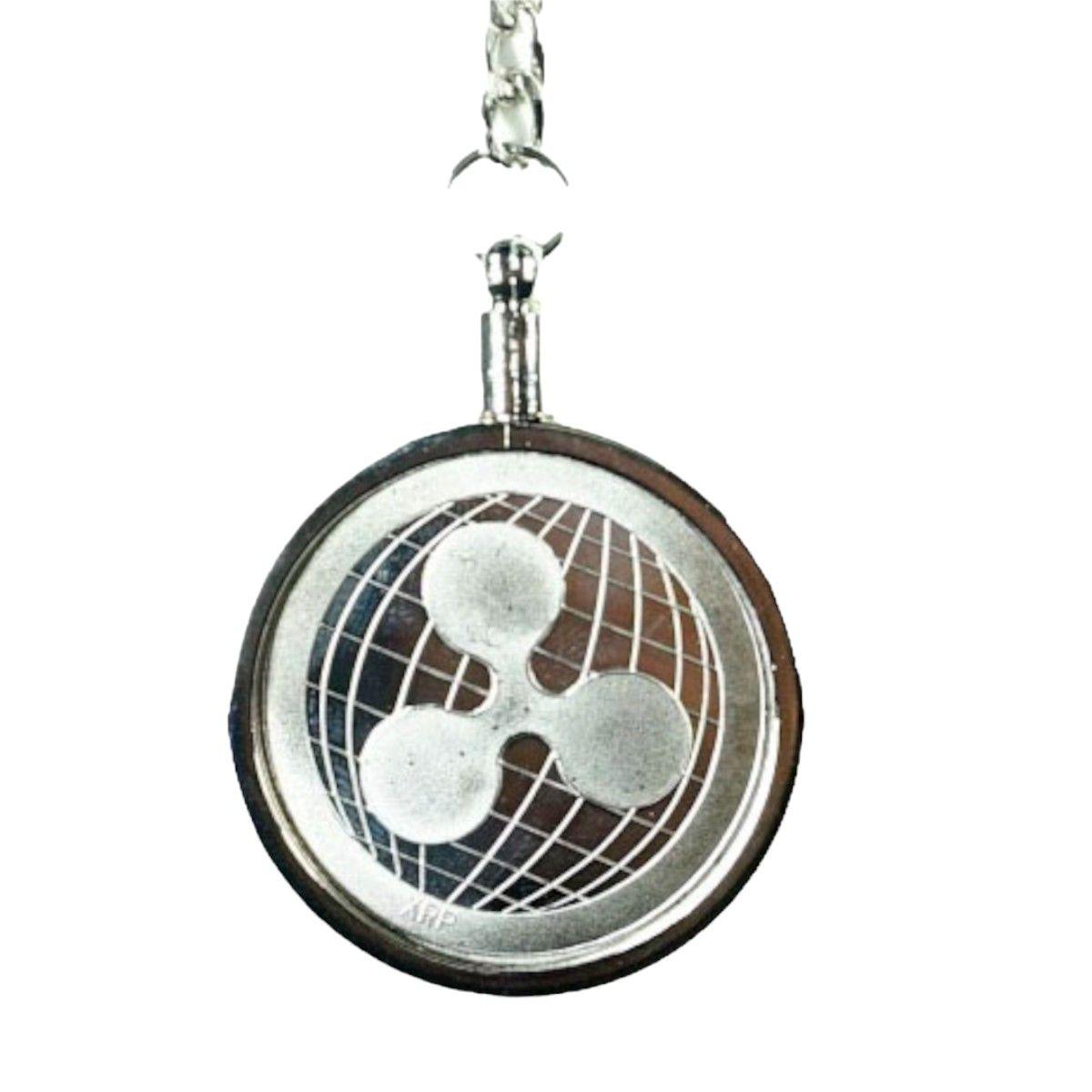 Llavero Ripple Silver  De Lujo Aj98-2