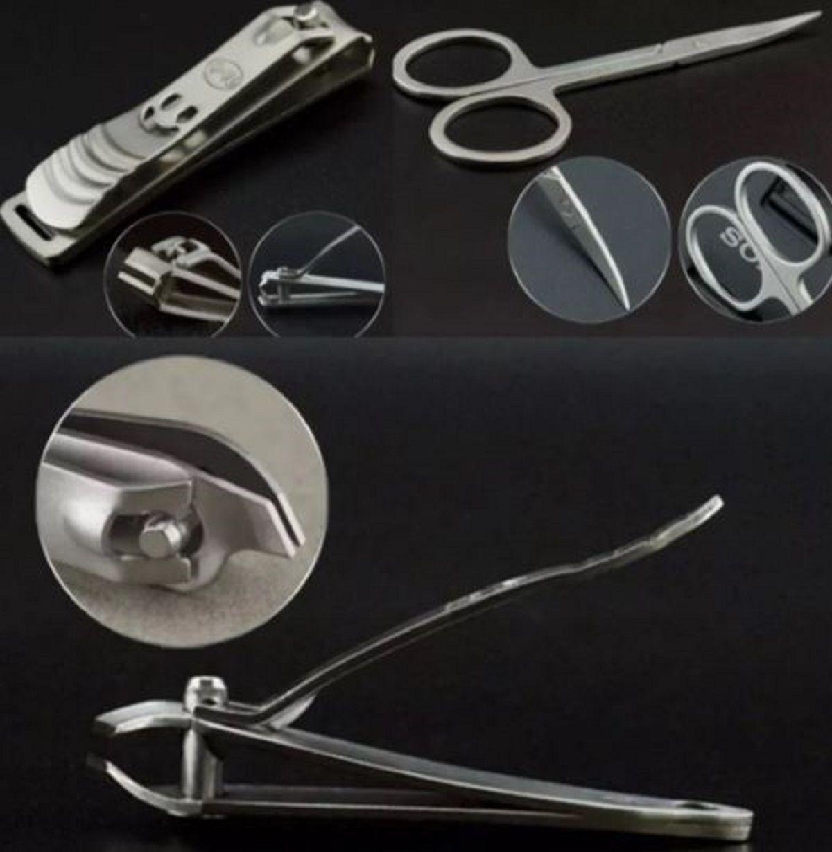 Set Manicure Y Pedicure Profesional 12 Piezas Ai40-1