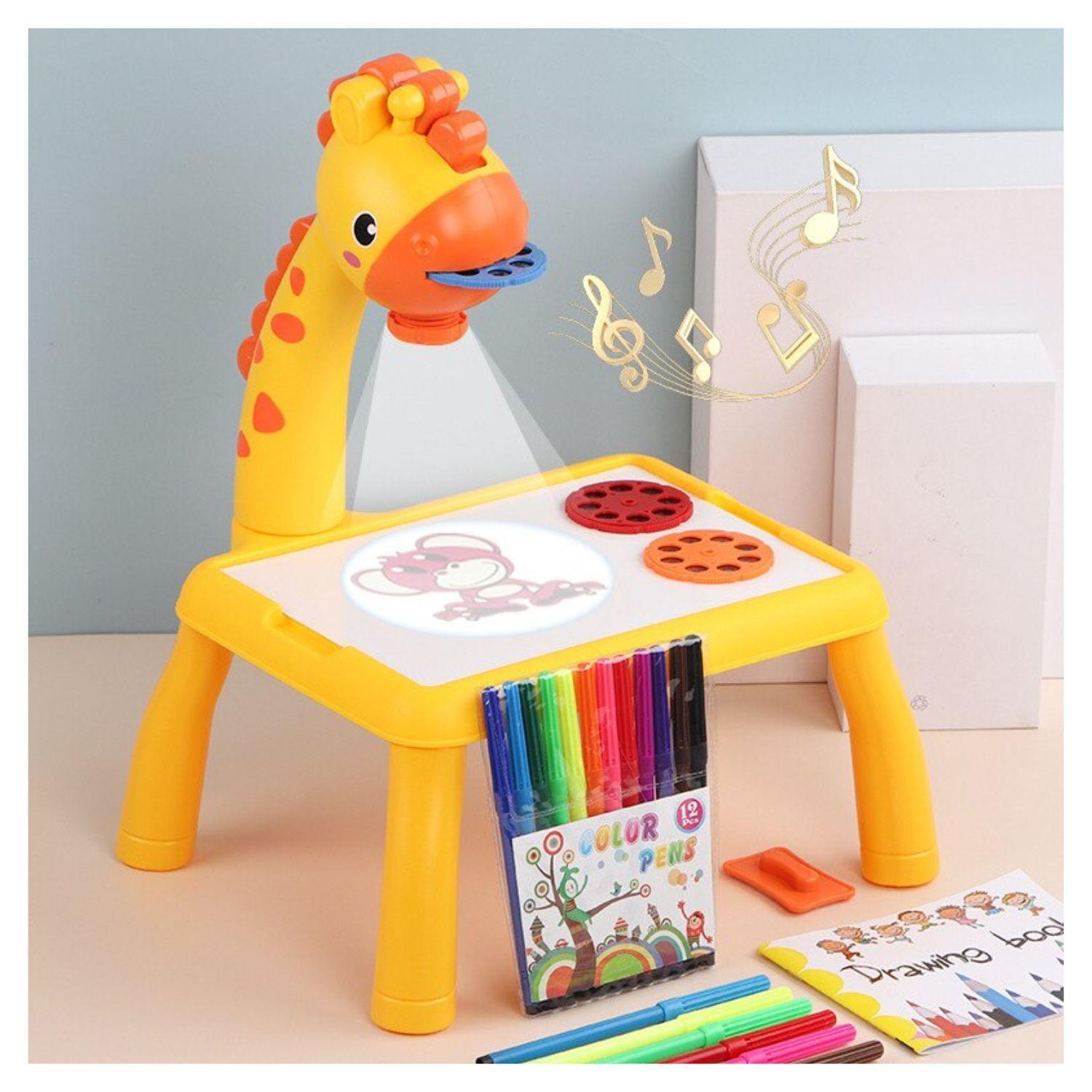 Mesa Dibujo Proyector Jirafa Niños educativo MX36-5