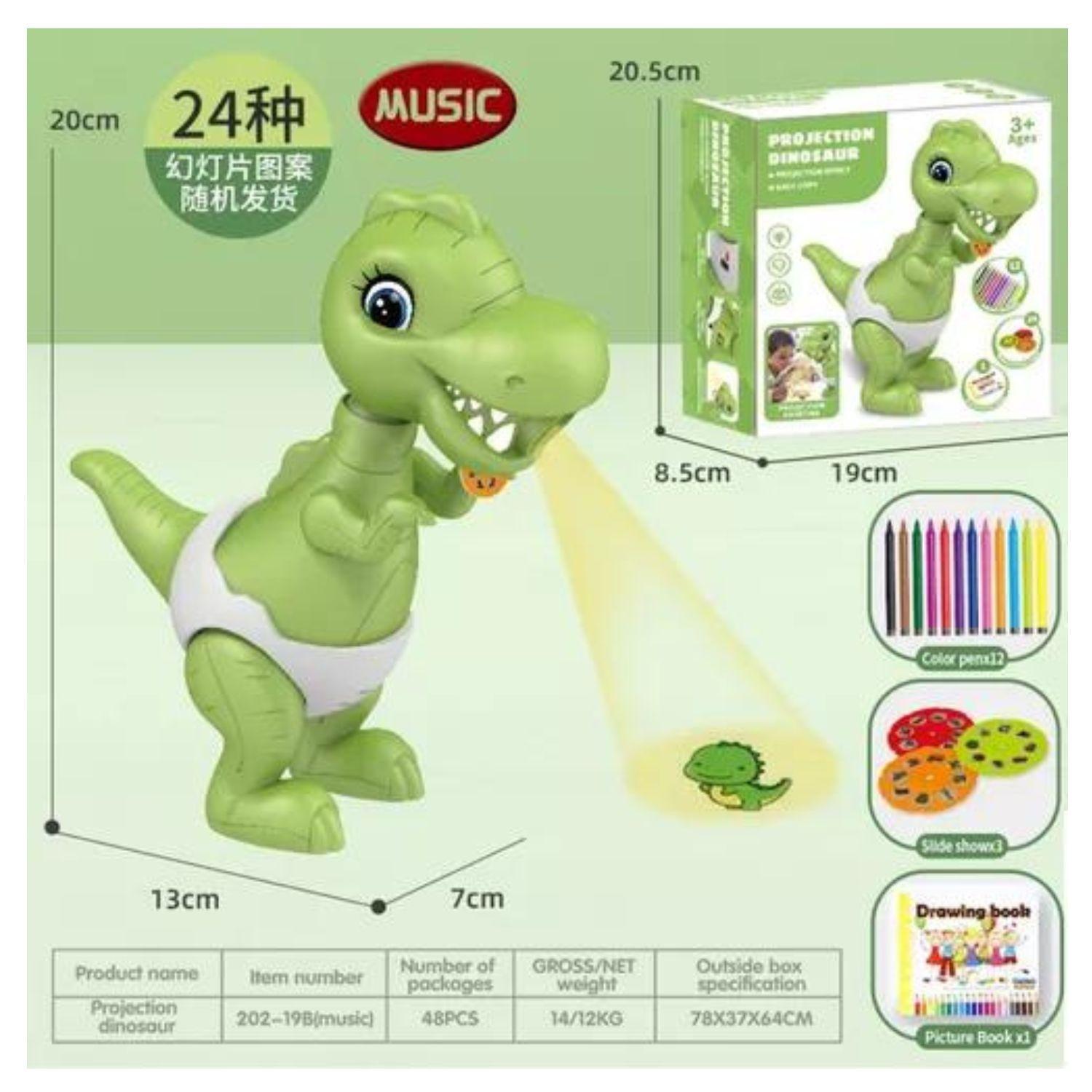 Proyector Bebe Dibujo Dinosaurio educativo MX36-7