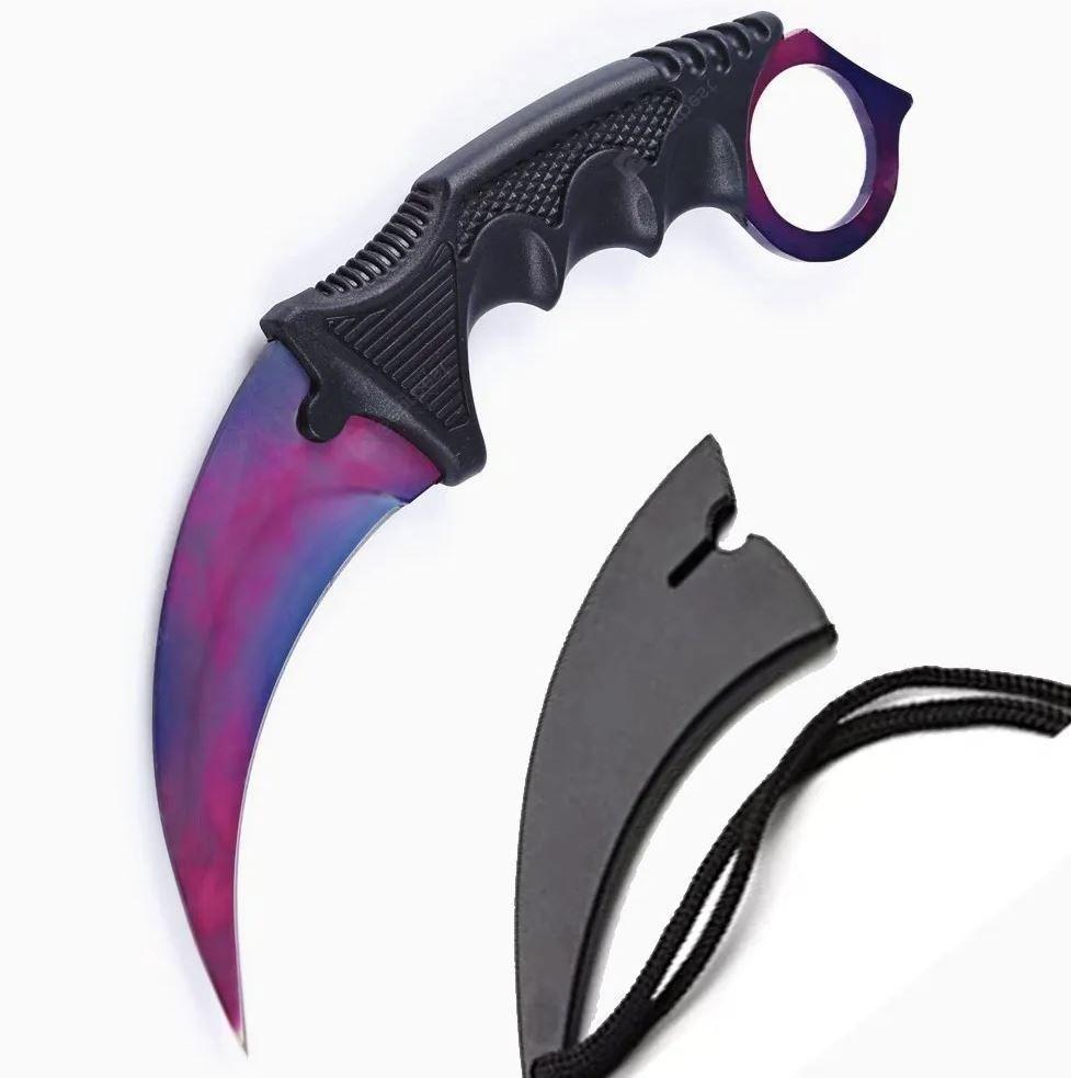 Navaja Tactico Combate Karambit Sky AD45-1