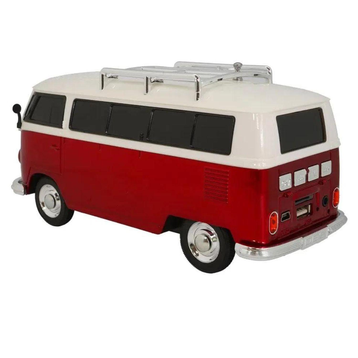 Retro Combi Parlante Bluetooth Con Radio Mx41-4