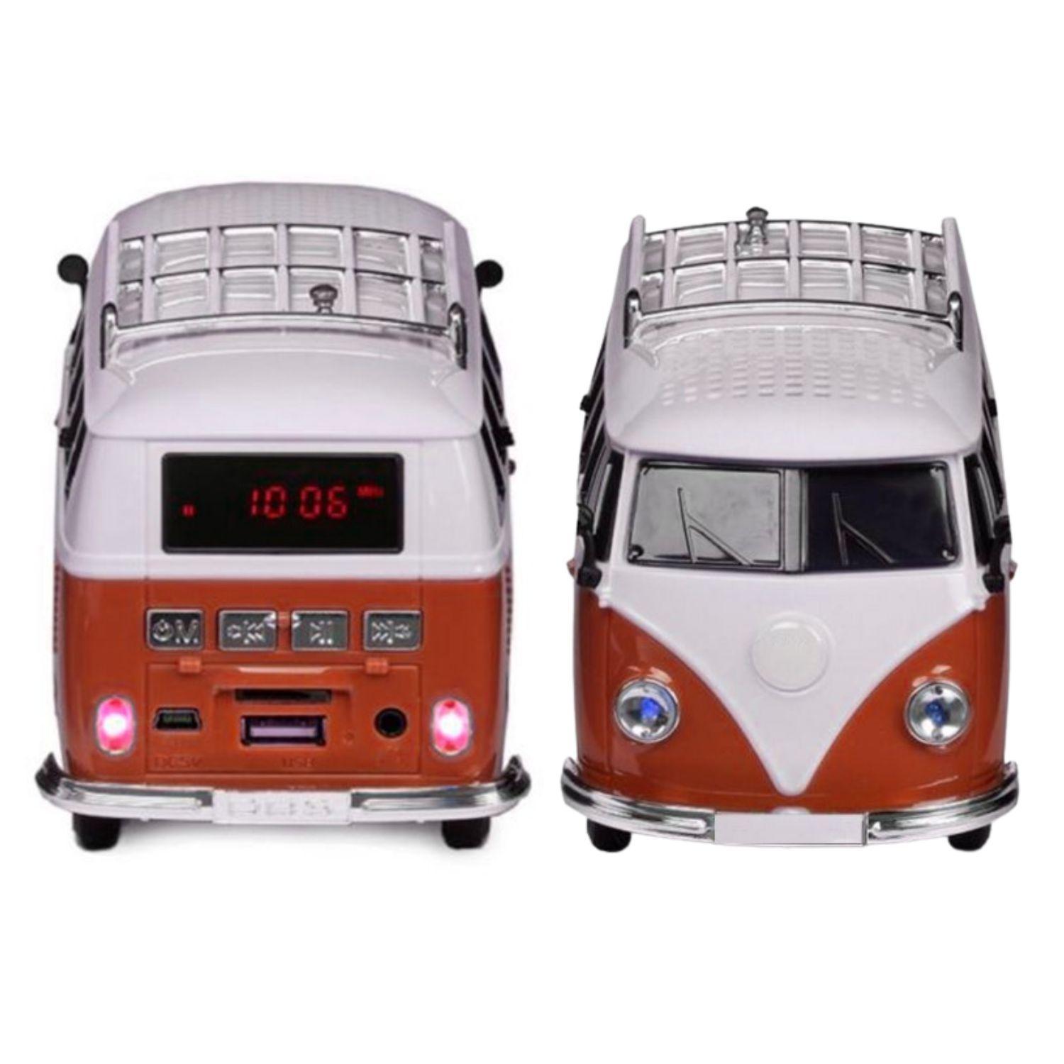 Retro Combi Parlante Bluetooth Con Radio Mx41-2