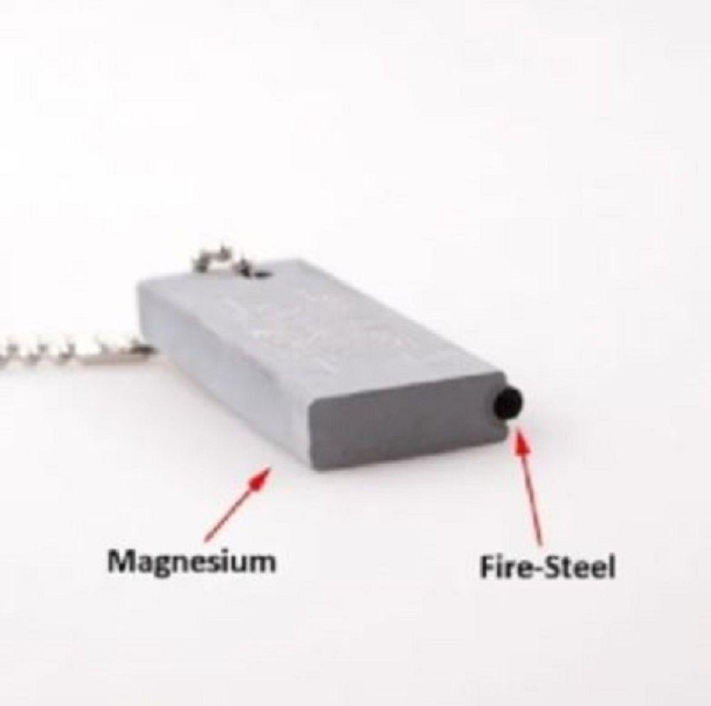 Pedernal Chispero Polvo Magnesio Supervivencia Inicidor Fueg-1