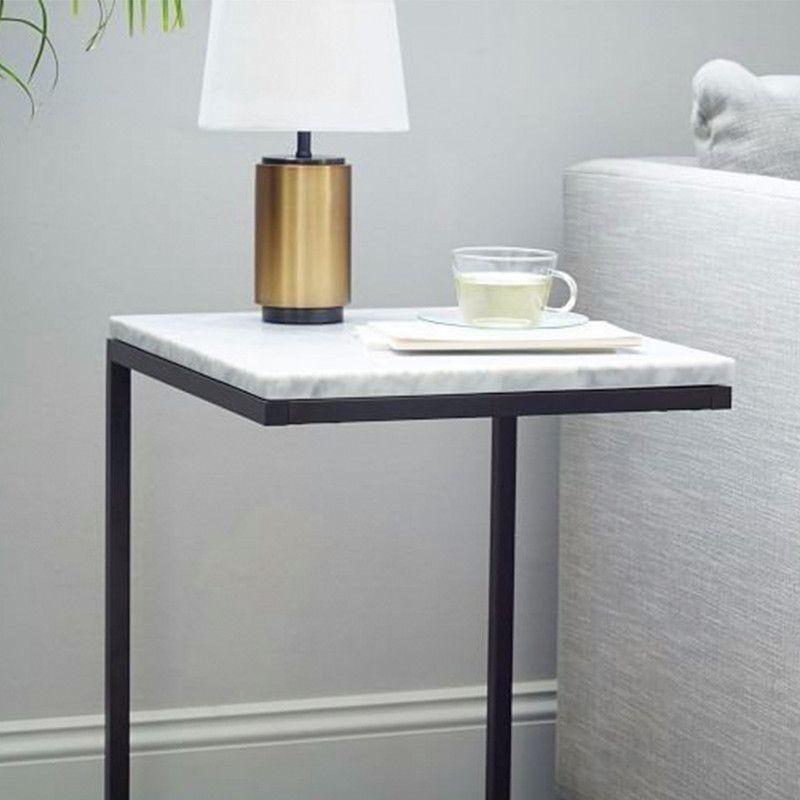 Mesa Lateral de Apoyo Marmol 60x45x30-1