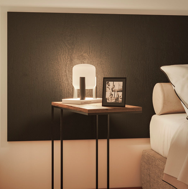 Mesa Lateral de Apoyo Madera 60x45x30-1