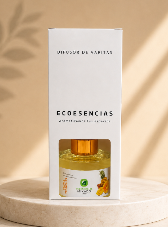 Difusor de Varitas Ecoesencias Aroma Frutas Tropicales 100ml-1