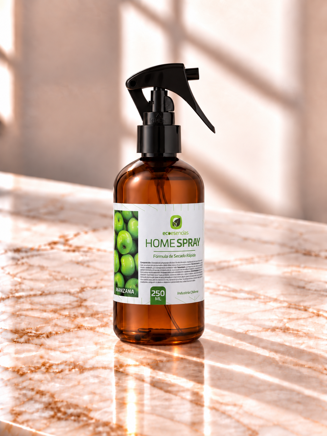 Home Spray Ecoesencias  Aroma Manzana Verde 250ml -0