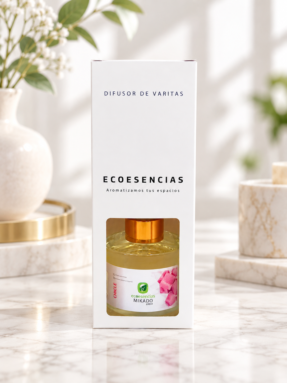 Difusor de Varitas Ecoesencias Aroma Chicle 100ml-0
