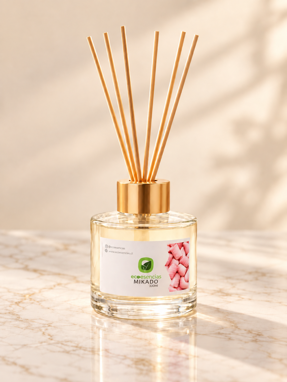 Difusor de Varitas Ecoesencias Aroma Chicle 100ml-1