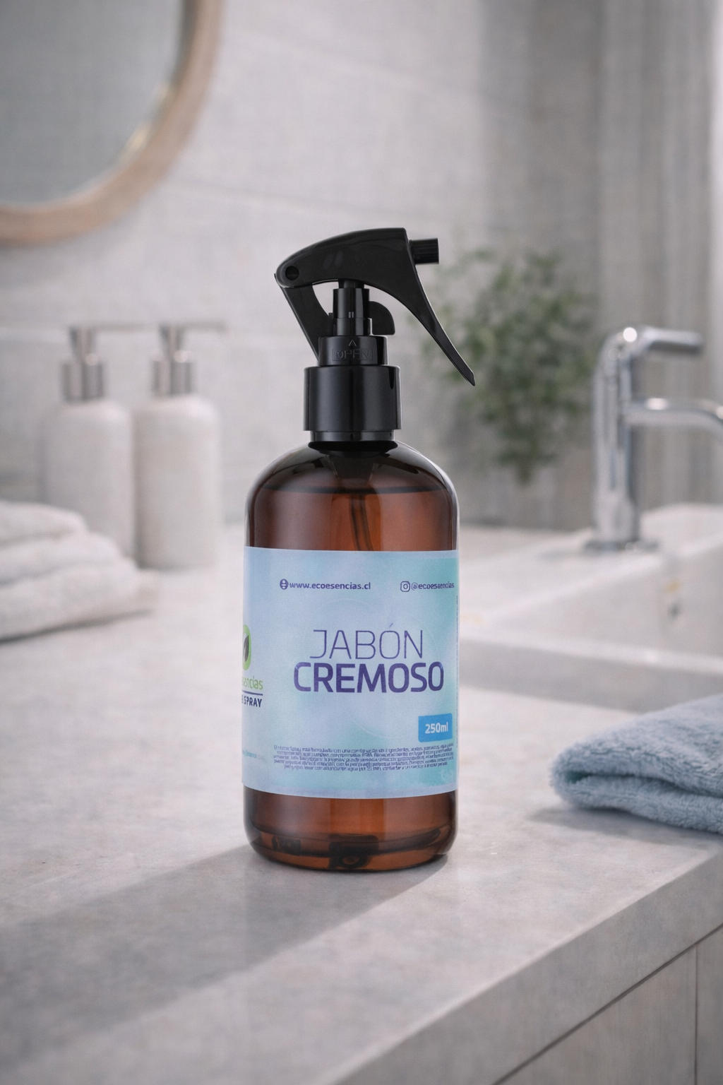 Home Spray Ecoesencias  Aroma Jabon Cremoso  250ml -0