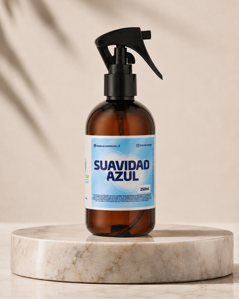 Home Spray Ecoesencias  Aroma Suavidad Azul 250ml -0