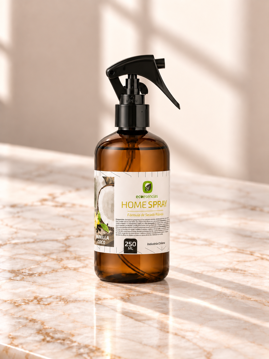 Home Spray Ecoesencias  Aroma Vainilla Coco  250ml -0