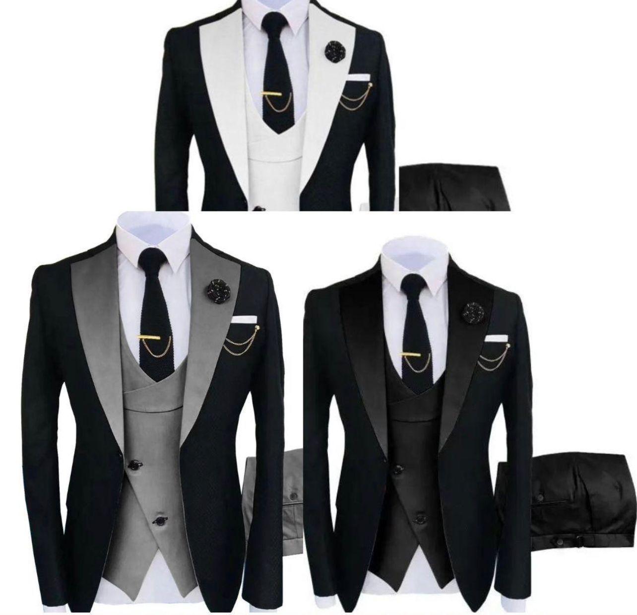 Traje moda elegante de  otro estilo para Hombre de 4 Piezas-1
