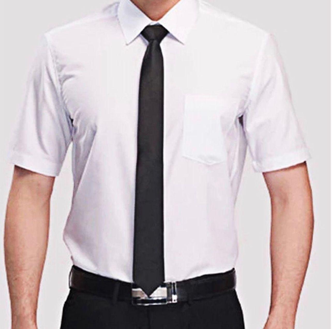 Corbata de color sólido de 5 cm para Hombre-2