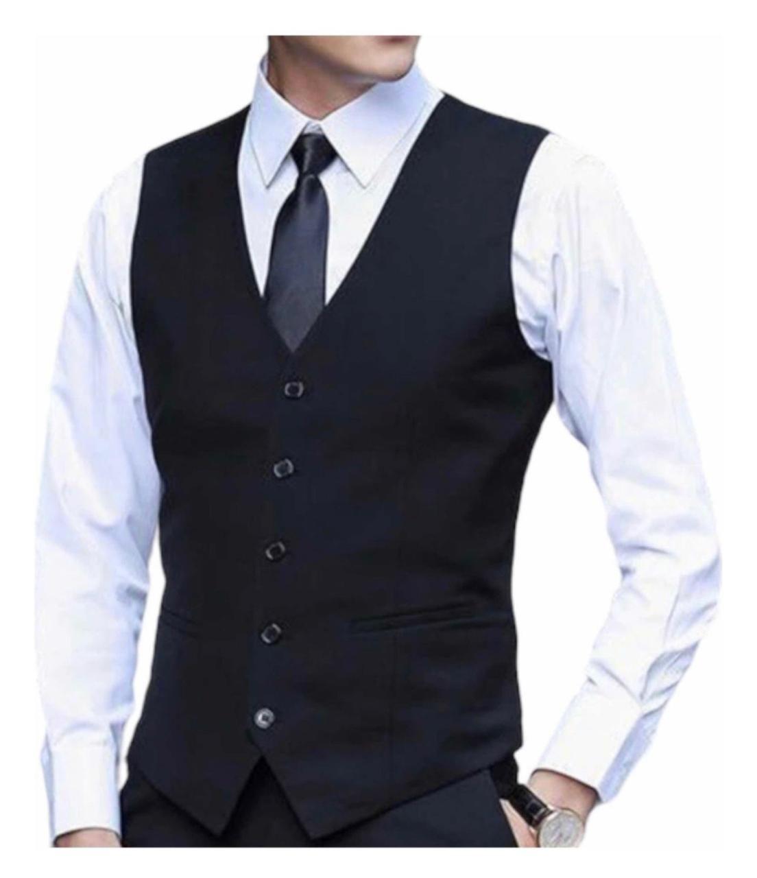 Set chaleco Gillette traje mas una corbata de vestir top venta -2