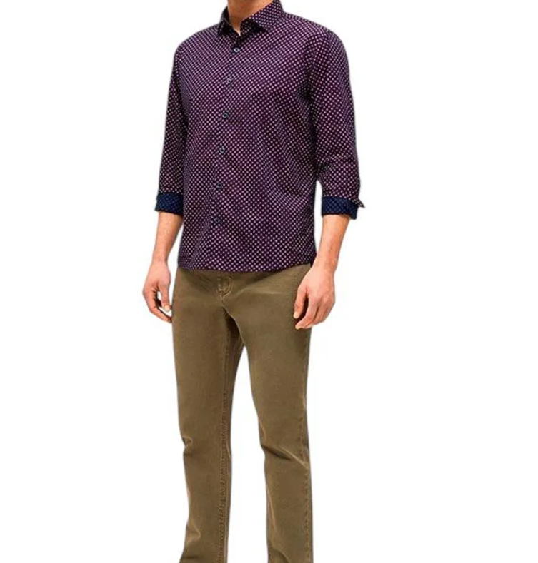 Camisa con chiporro interior de alta calidad para Otono y invierno-4