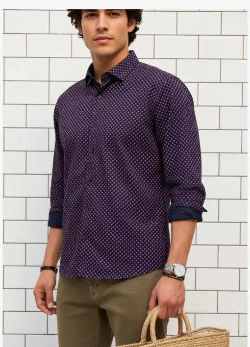 Camisa con chiporro interior de alta calidad para Otono y invierno-7