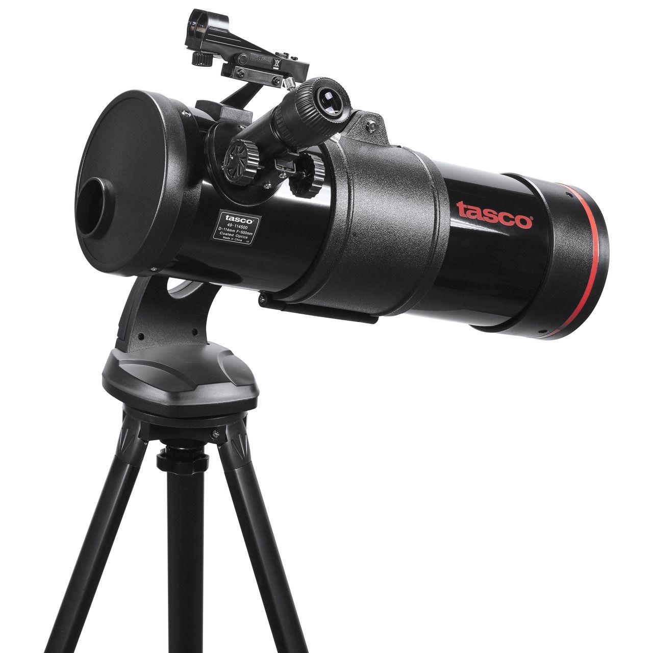 Telescopio Tasco SpaceStation 114X500mm Reflector-1