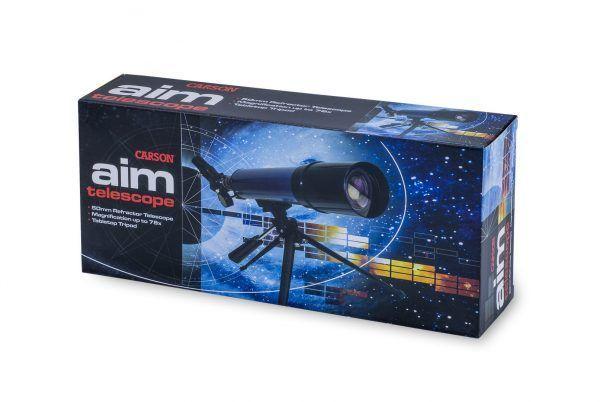 Telescopio Carson Aim 50 Refractor-2