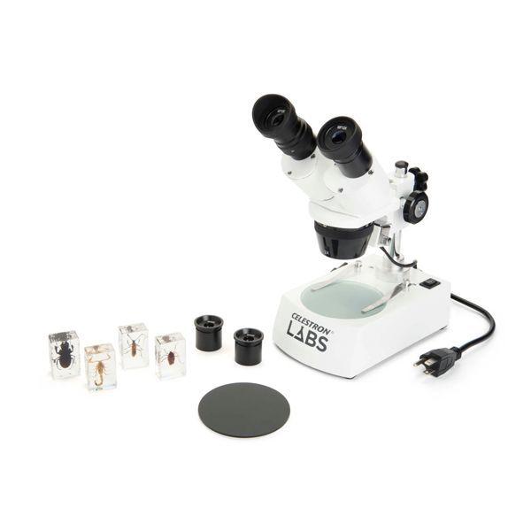 Microscopio Lupa Estereoscópica Celestron S10-60 -2