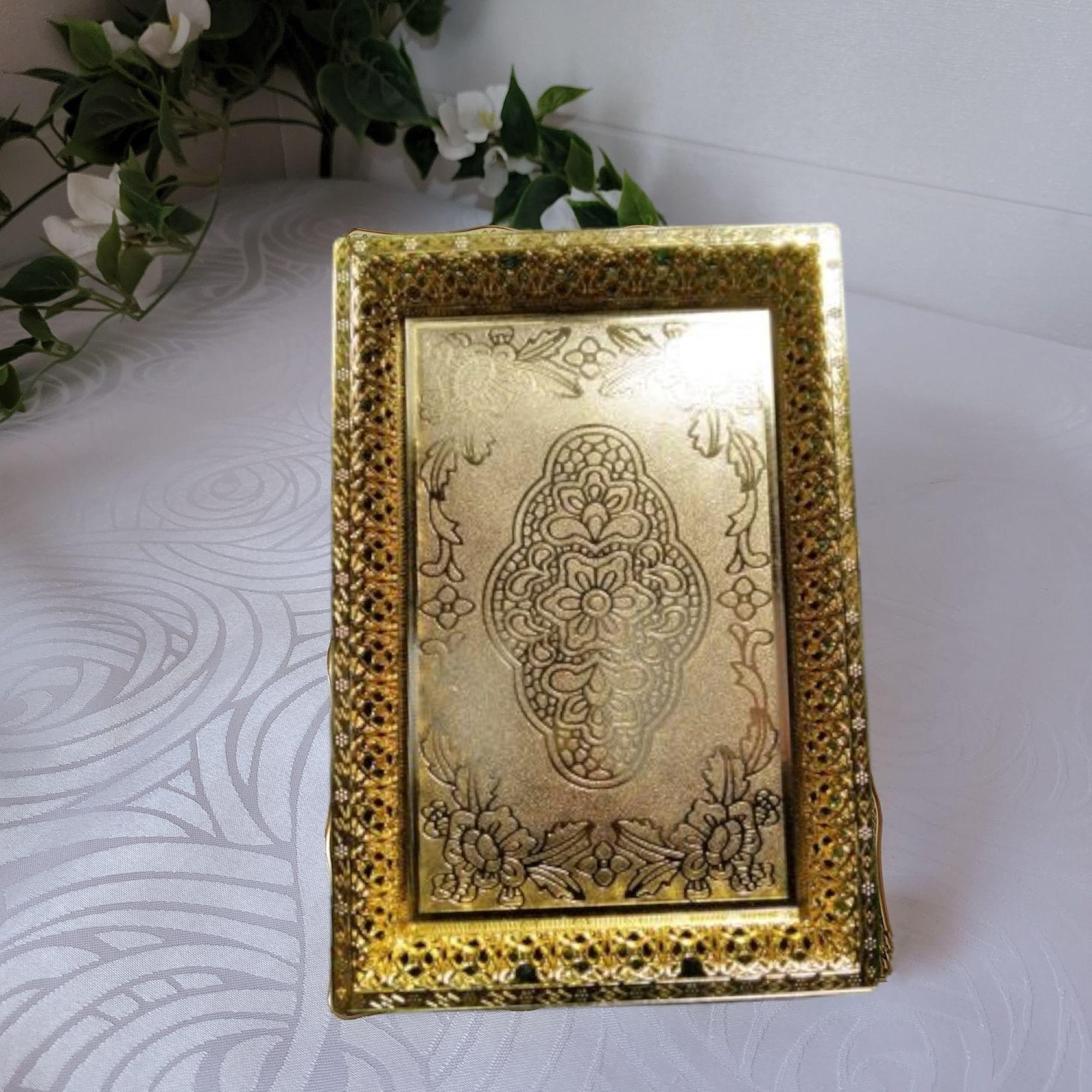 Set 4 Piezas Candy Bar (Alzador, Canasto, Bandeja) - Dorado-4