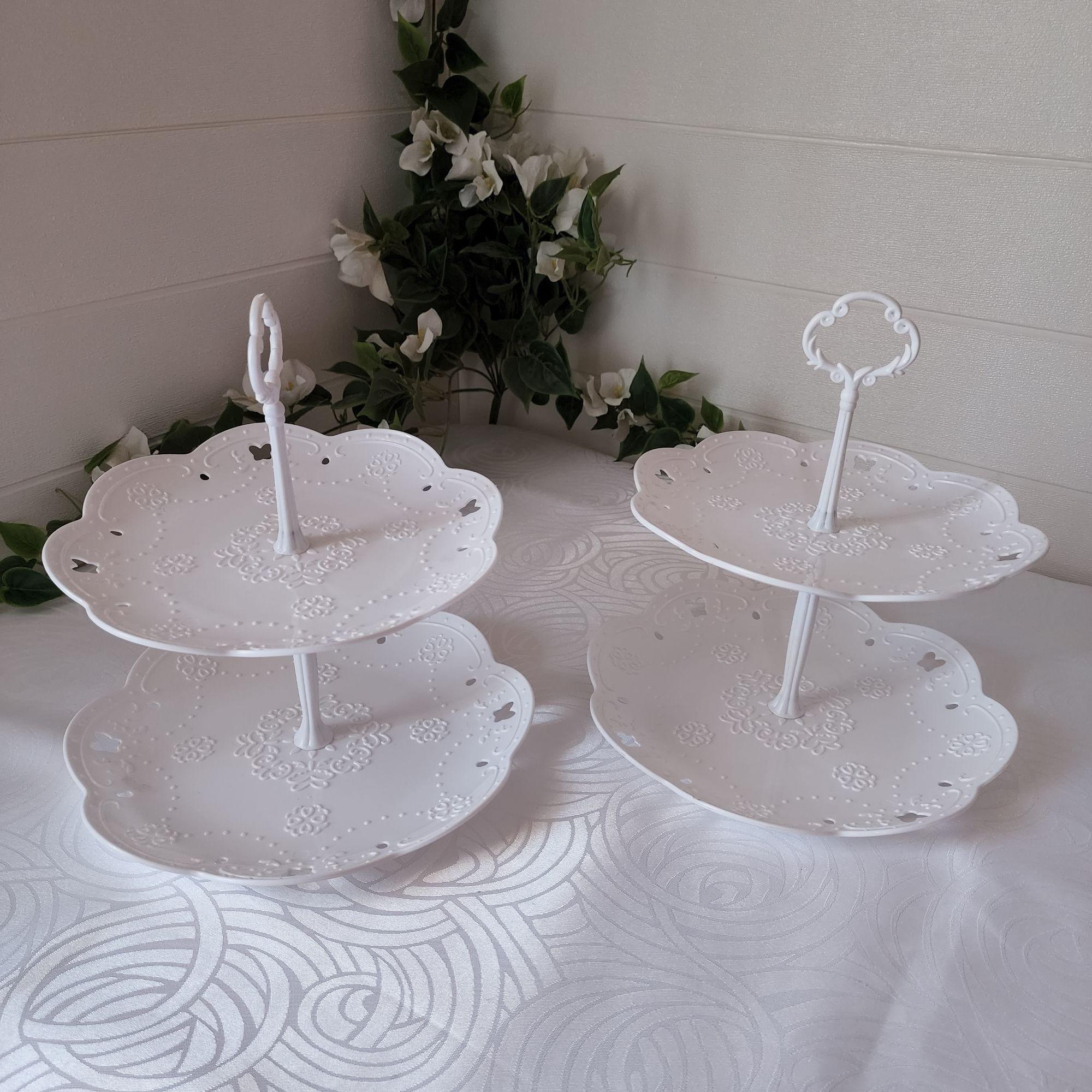 Set 5 Piezas Candy Bar (Porta Torta, Porta Cupcake, Bandeja)-2