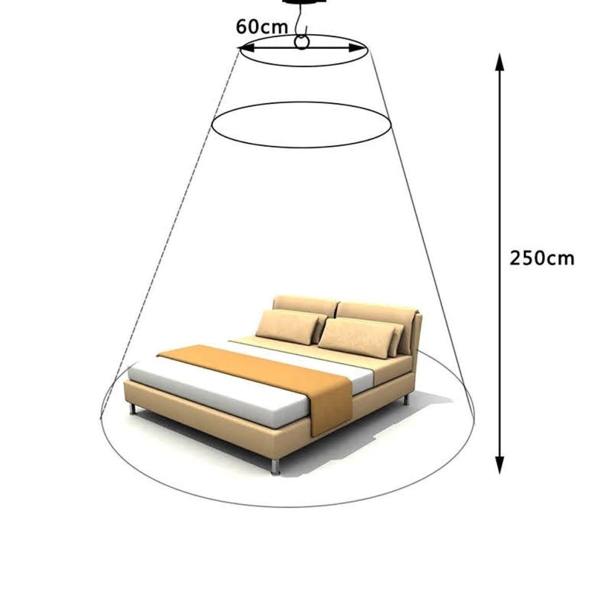 Malla Mosquitera Cerrada Para Cuna y Cama 1 Plaza - Blanco-2