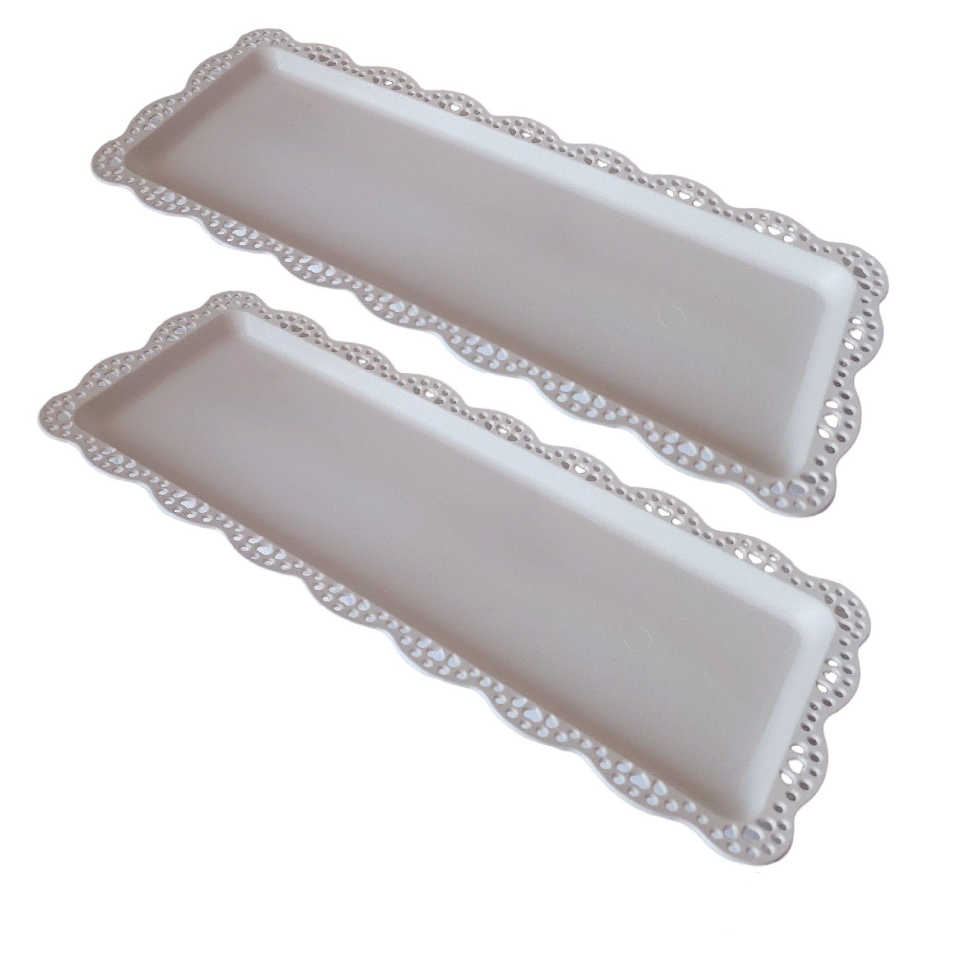 Pack 2 Bandejas Rectangular Para Brazo Reina-0