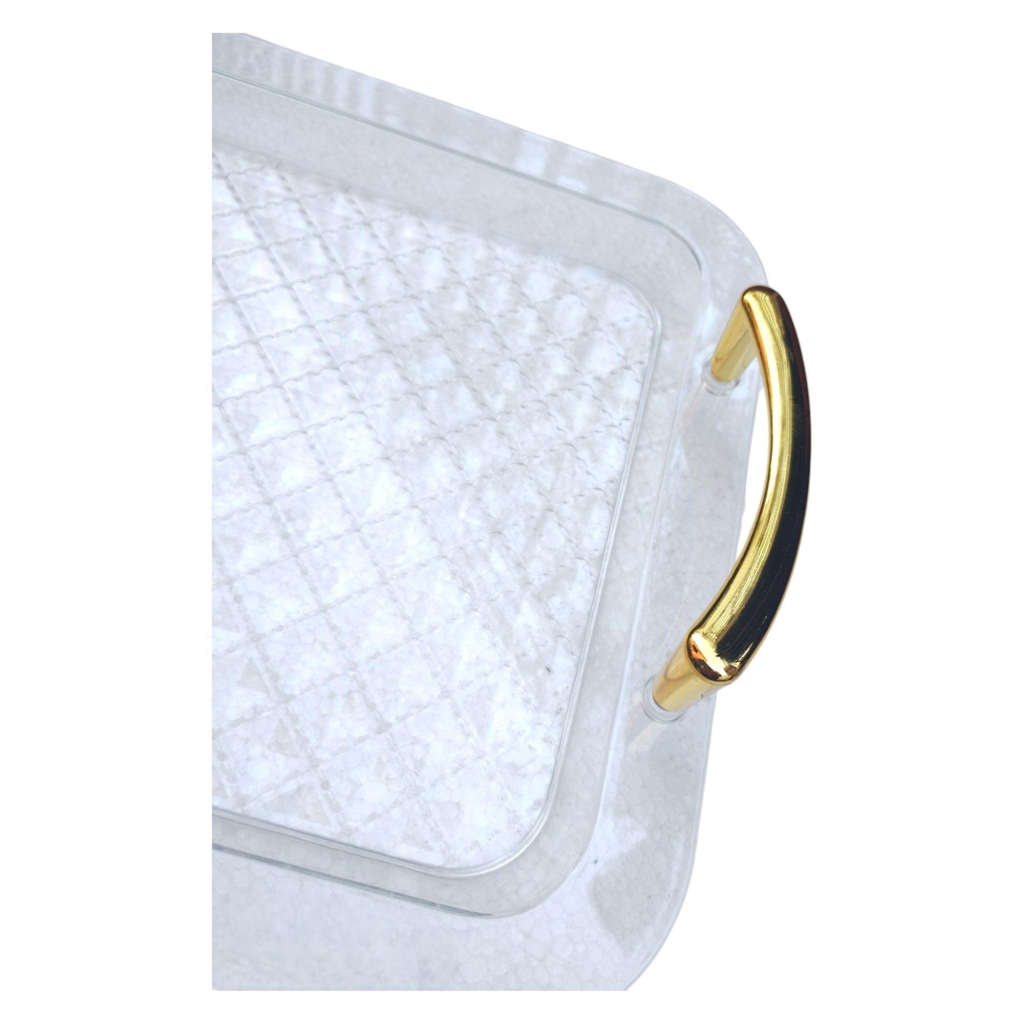 Bandeja Rectangular con Tapa - Transparente-3