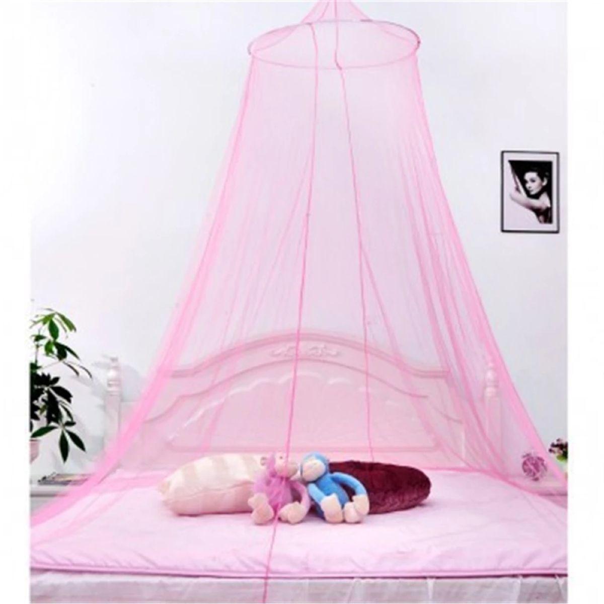 Malla Mosquitera Cerrada Para Cuna y Cama 1 Plaza - Rosado-0