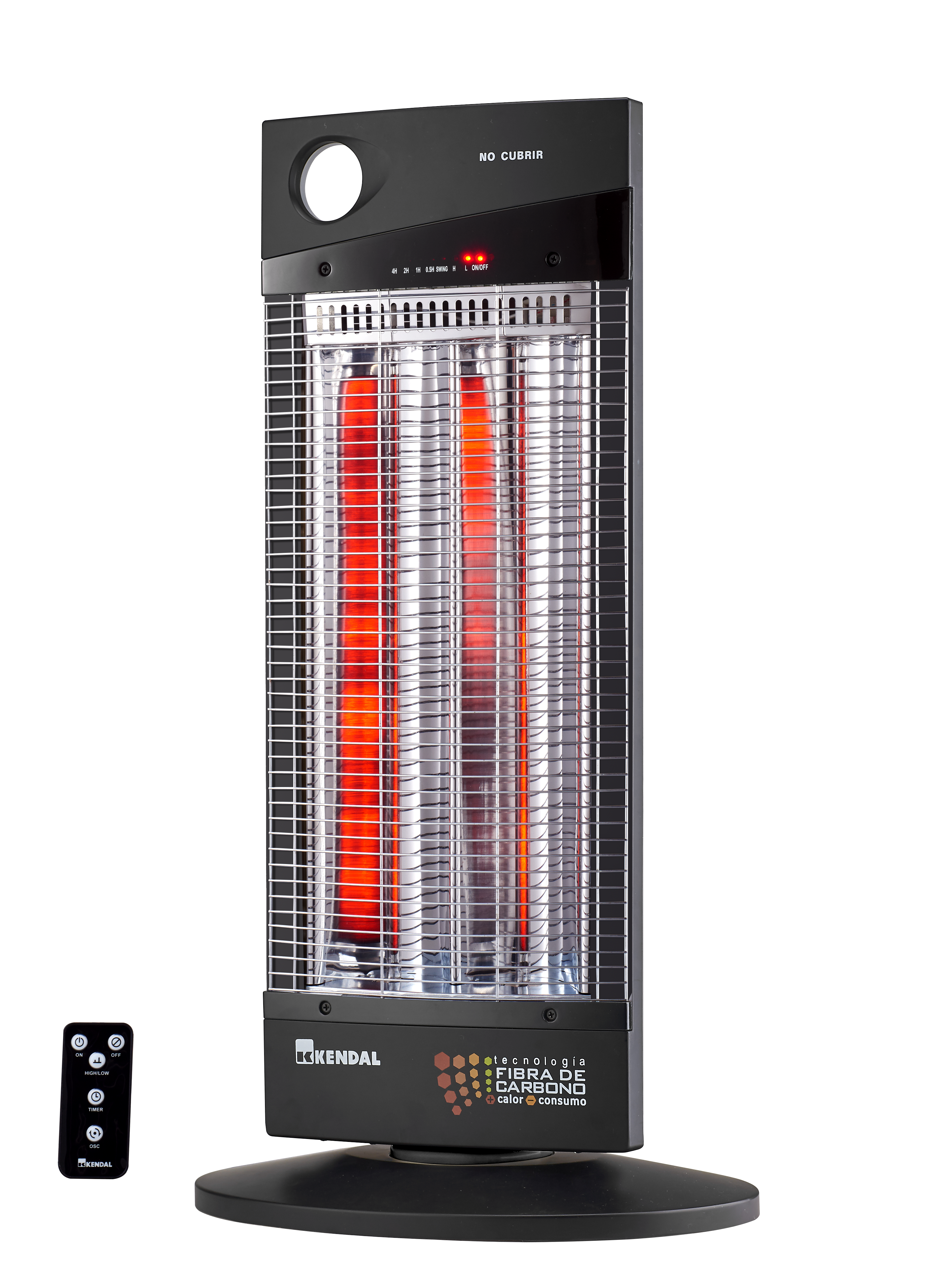 Calefactor Electrico Kendal Nsb-120K6 Negra -0