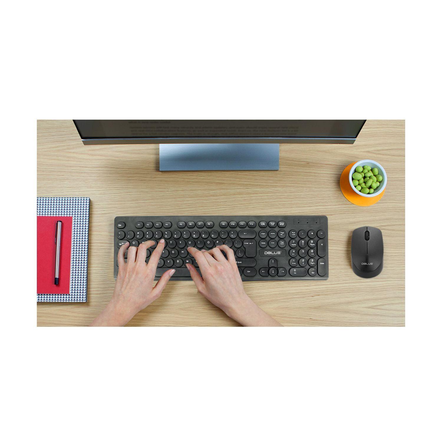 Teclado Mouse Kit Inalámbrico -2