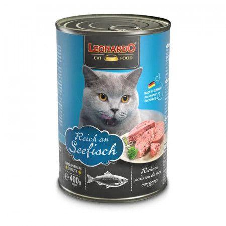 Leonardo Pack x 6 Latas Alimento Pescado 400gr-0