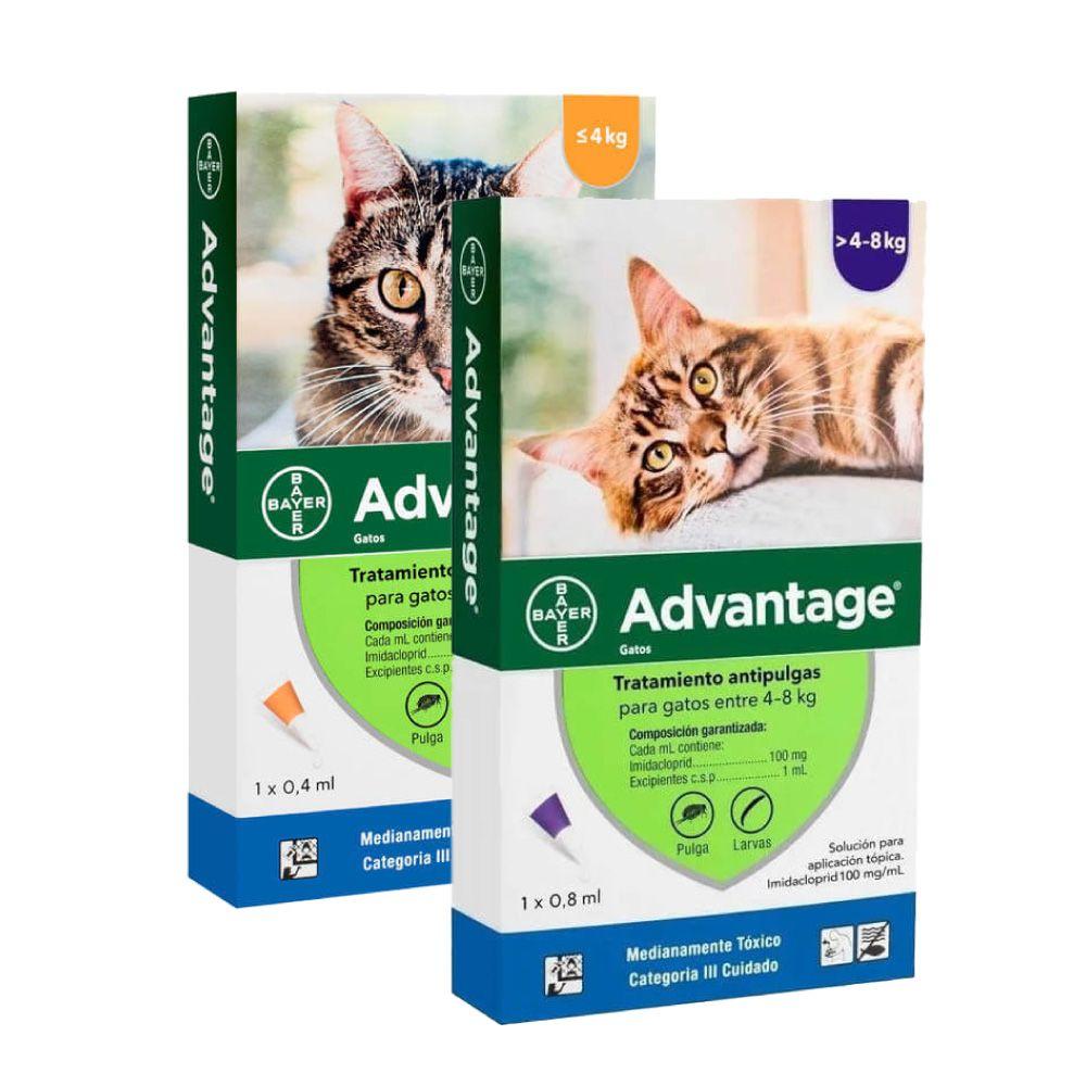 Advantage Antiparasitario Gato Hasta 4 Kg-1