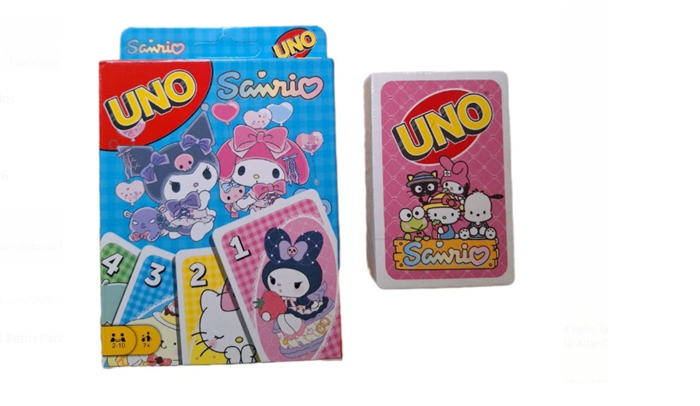 JUEGO CARTAS UNO SANRIO-2