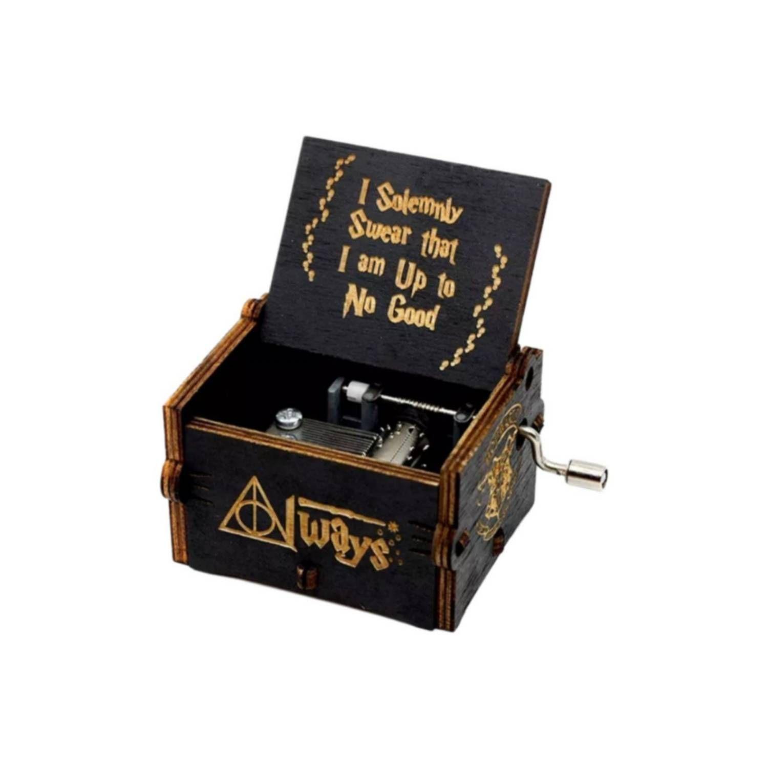 JUEGO DE CAJA MUSICAL  Y COLLAR HARRY POTTER-3