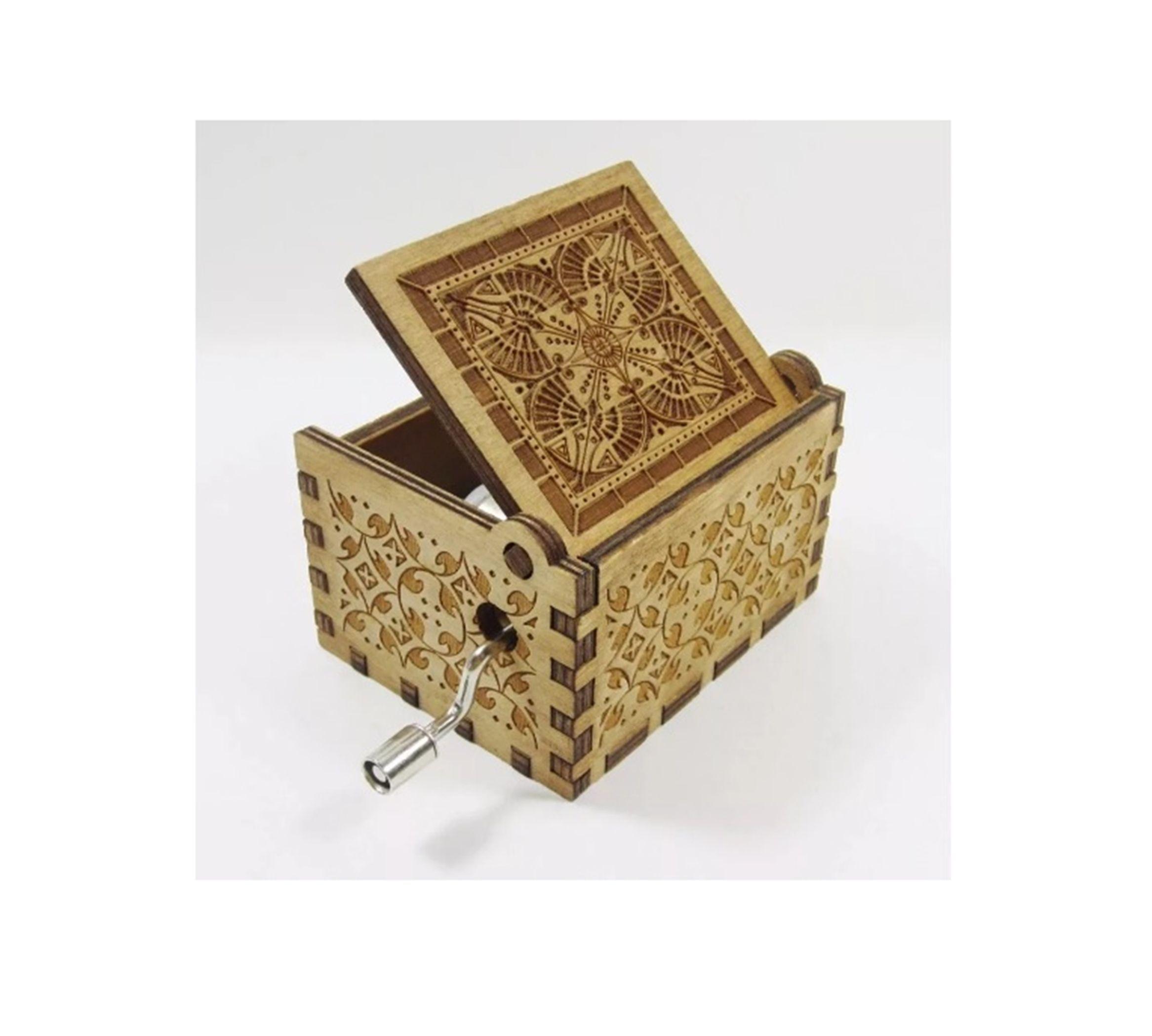 CAJA MUSICAL DE MADERA  ELVIS PRESLEY ROSTRO Y FIRMA-3