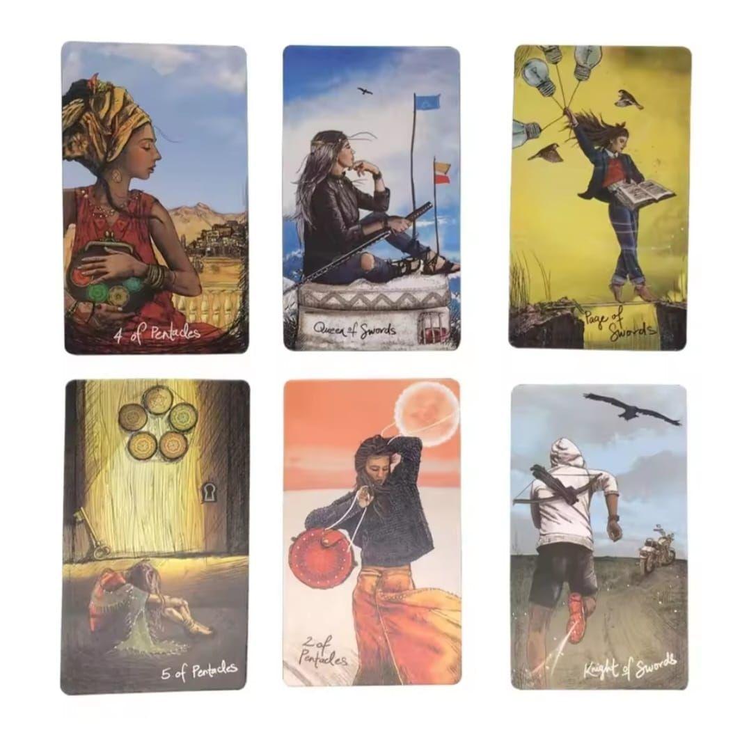 JUEGO DE 78 CARTAS DE TAROT THE LIHT SEER’S-2