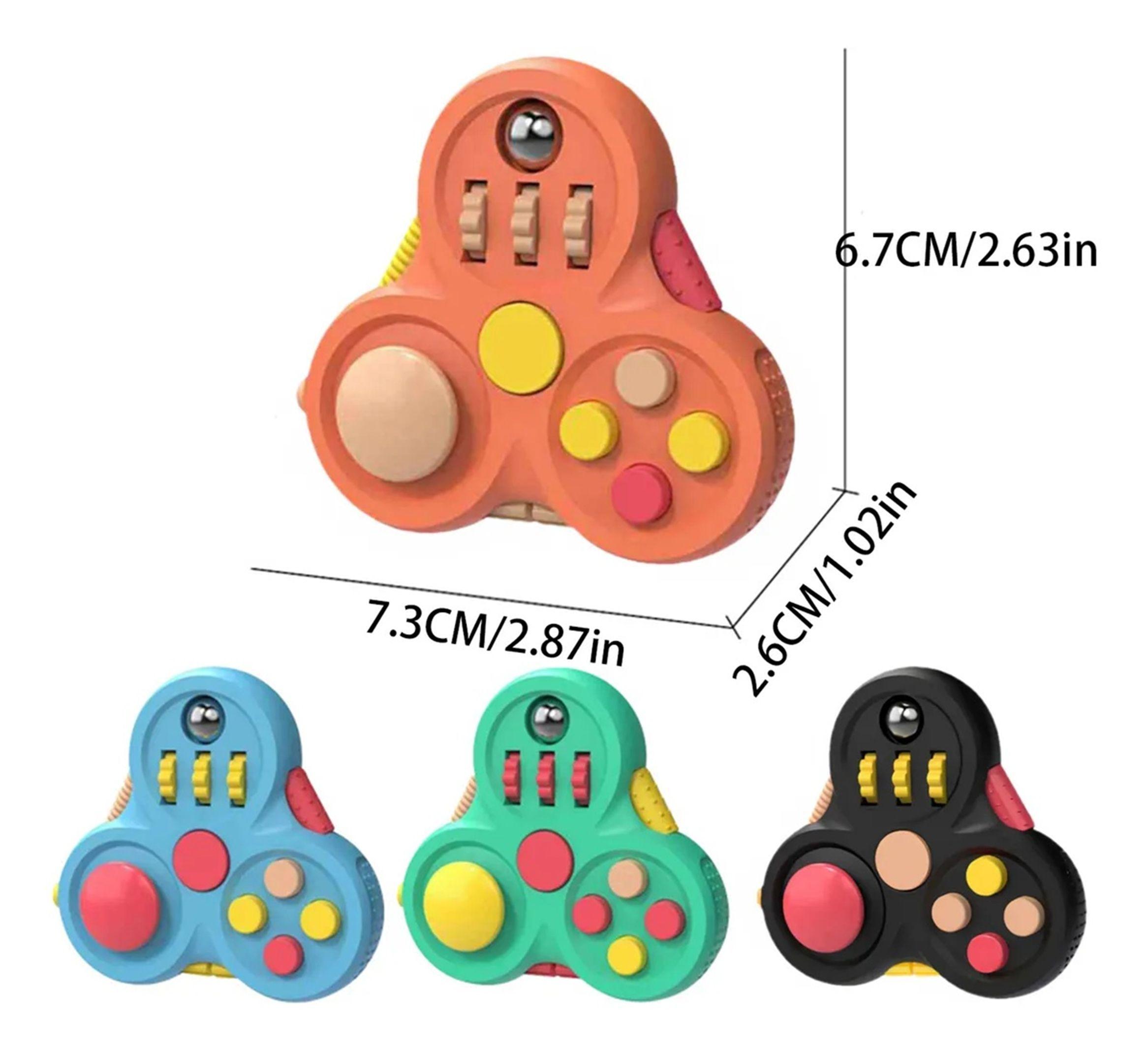 JUGUETE SENSORIAL FIDGET ANTI ESTRES NARANJA-2