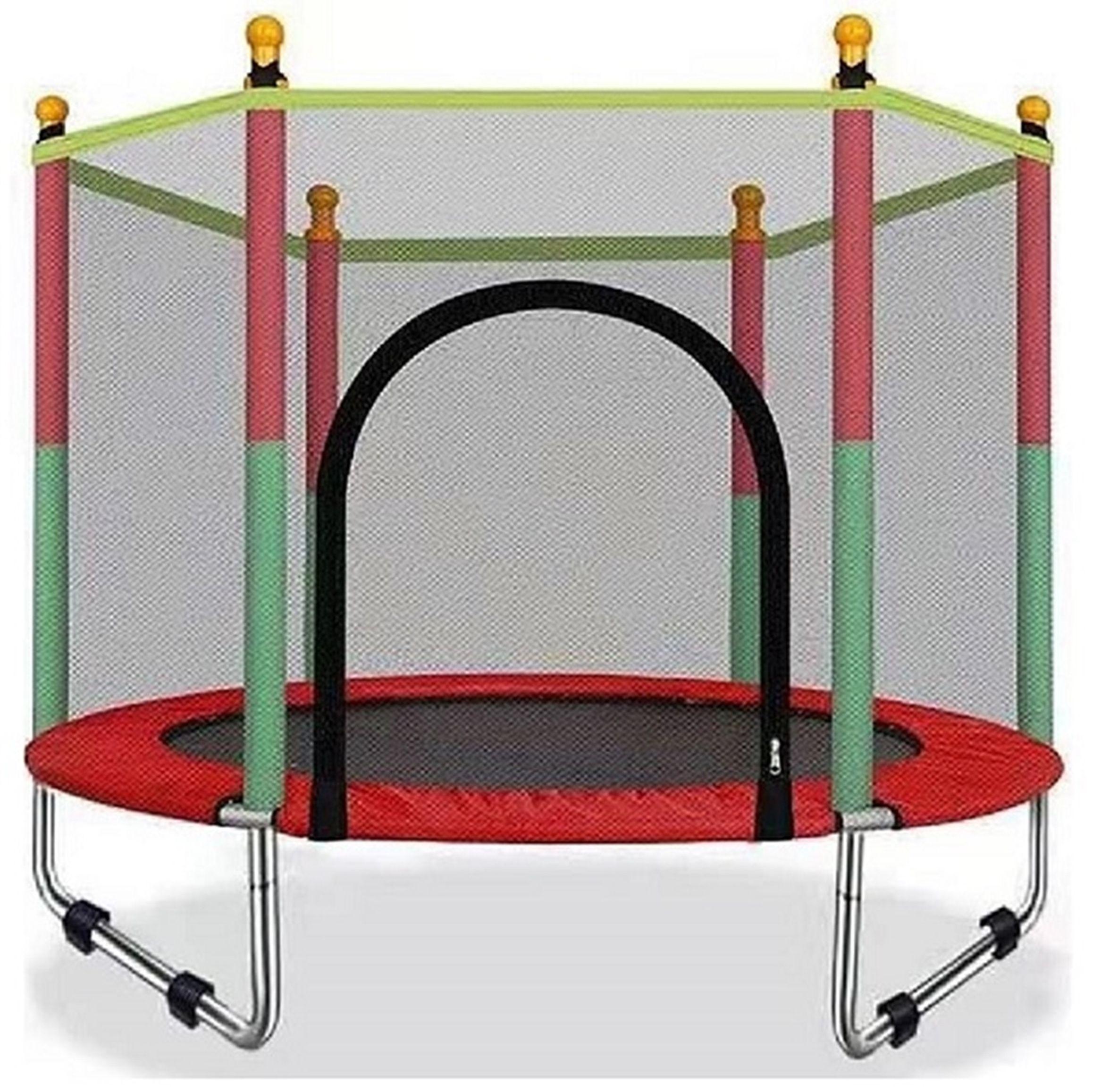 CAMA ELASTICA TRAMPOLIN SALTARINA ROJA-3