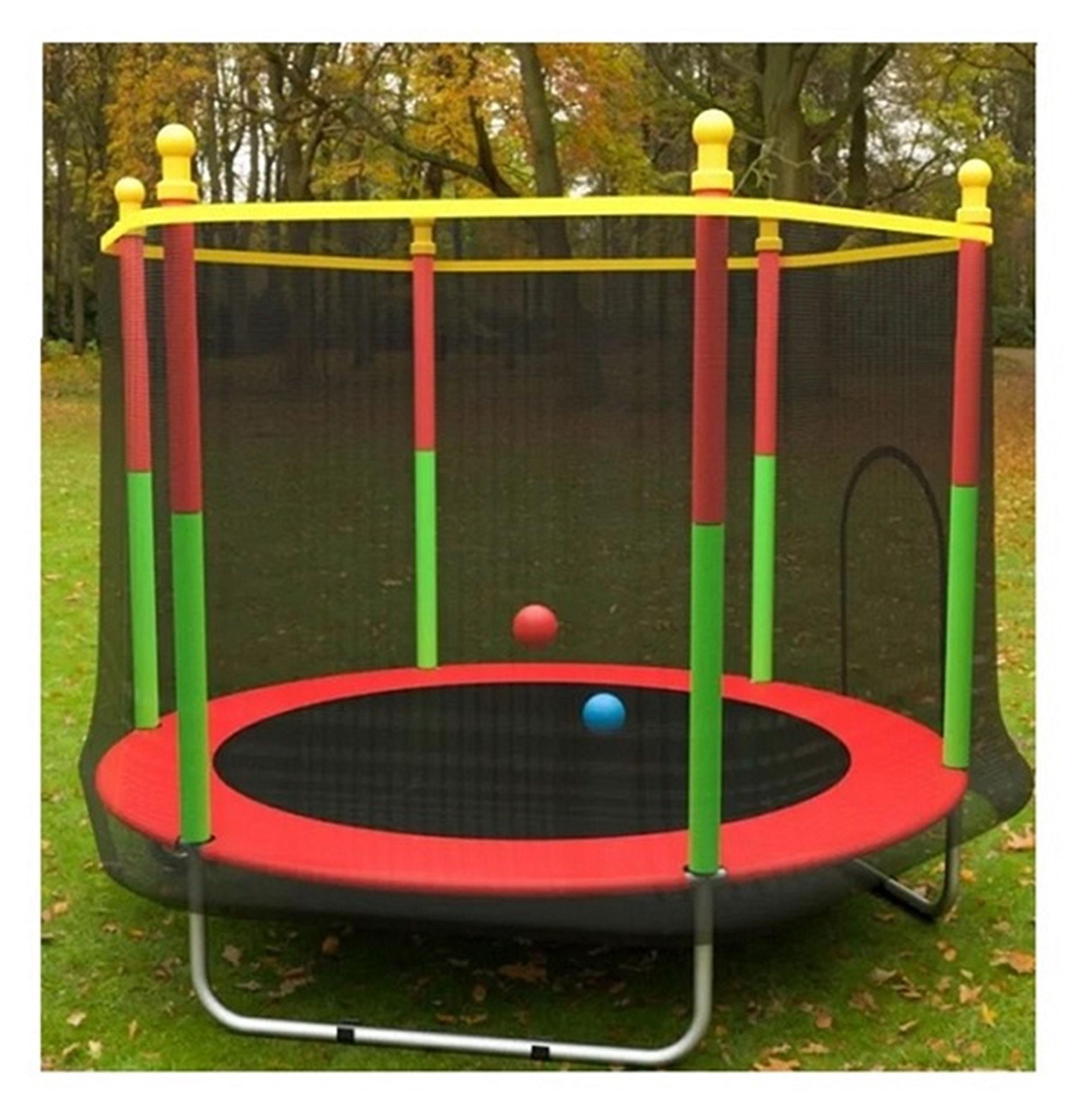 CAMA ELASTICA TRAMPOLIN SALTARINA ROJA-4