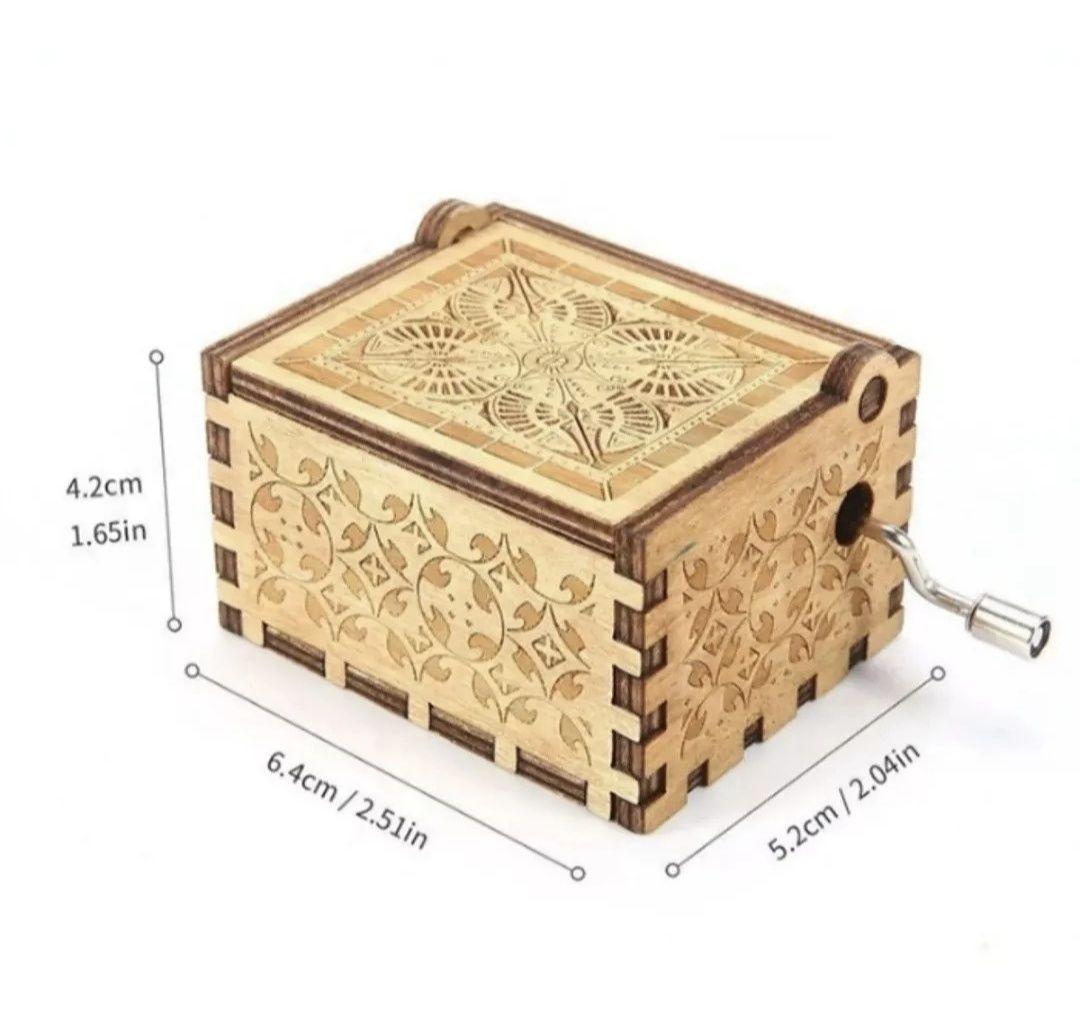 CAJA MUSICAL DE MADERA COLDPLAY FIX YOU-2
