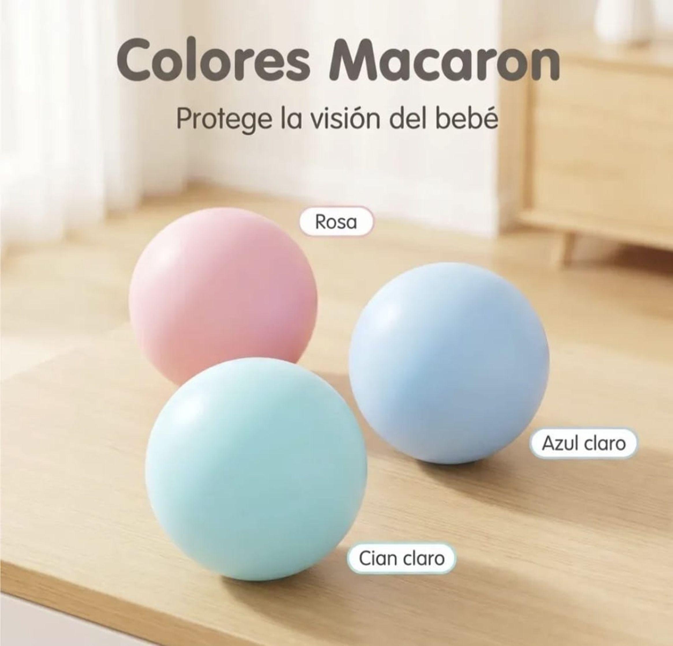 PACK 100 PELOTAS PLASTICAS EN COLORES PASTEL-4