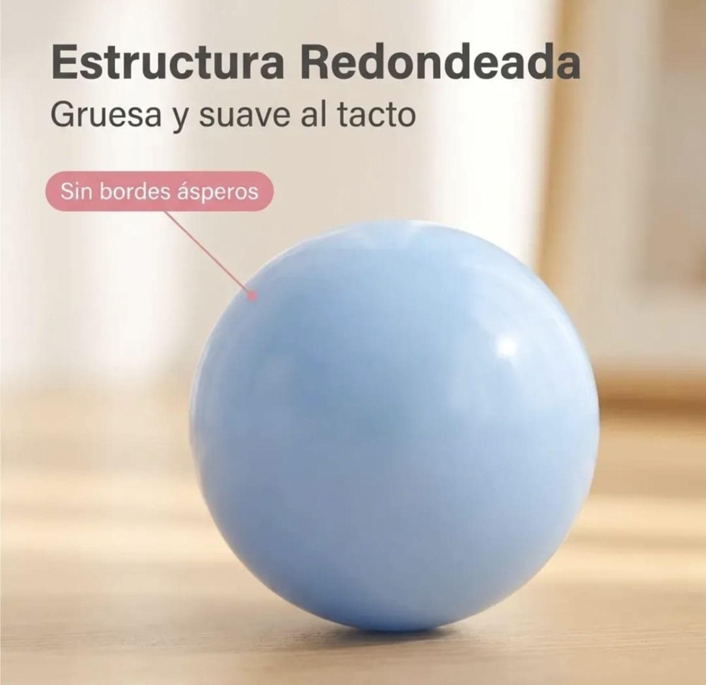 PACK 100 PELOTAS PLASTICAS EN COLORES PASTEL-5