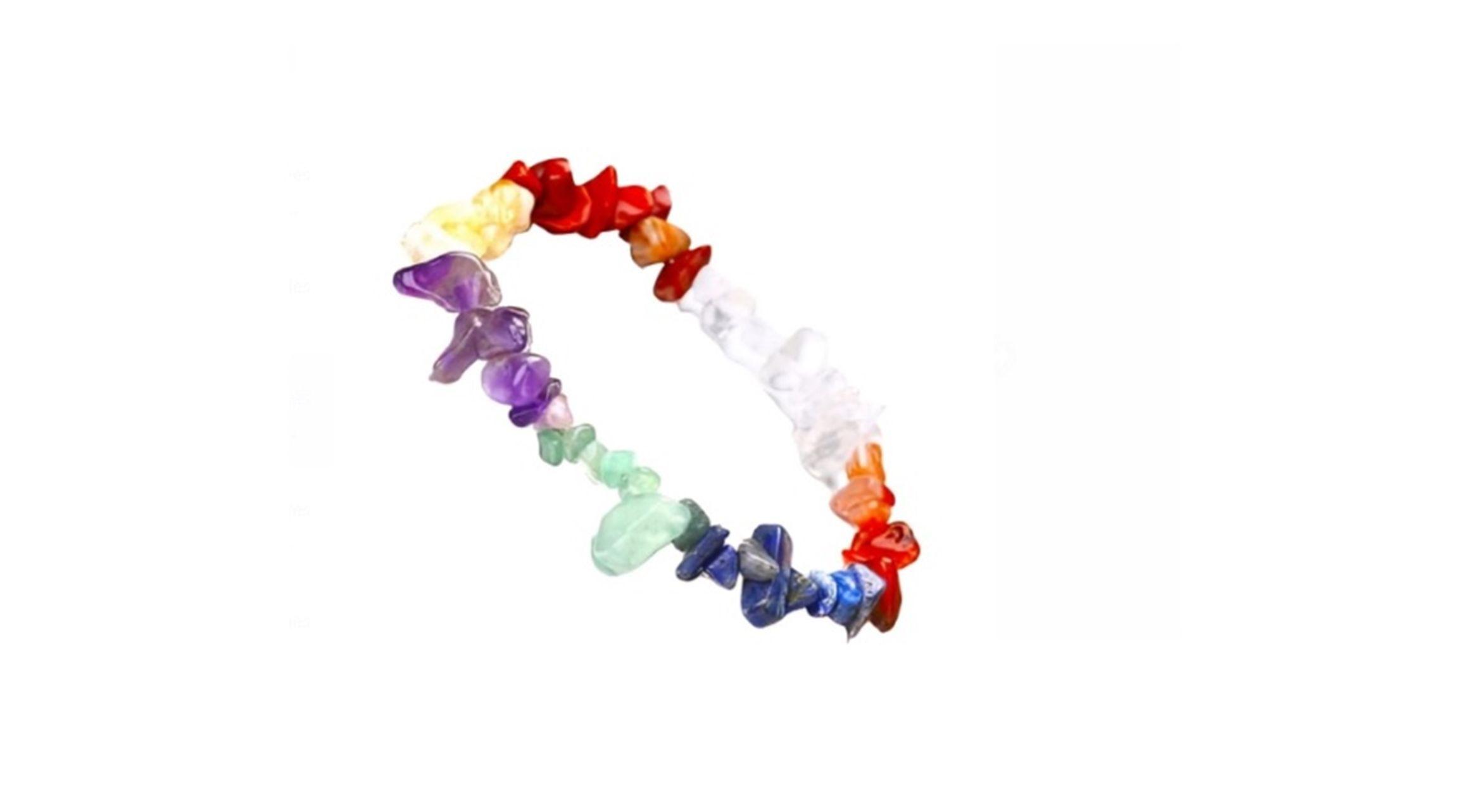 Set 9 Piedras, collar pulsera de cuarzo Curativas Y Cristales Chakras-2
