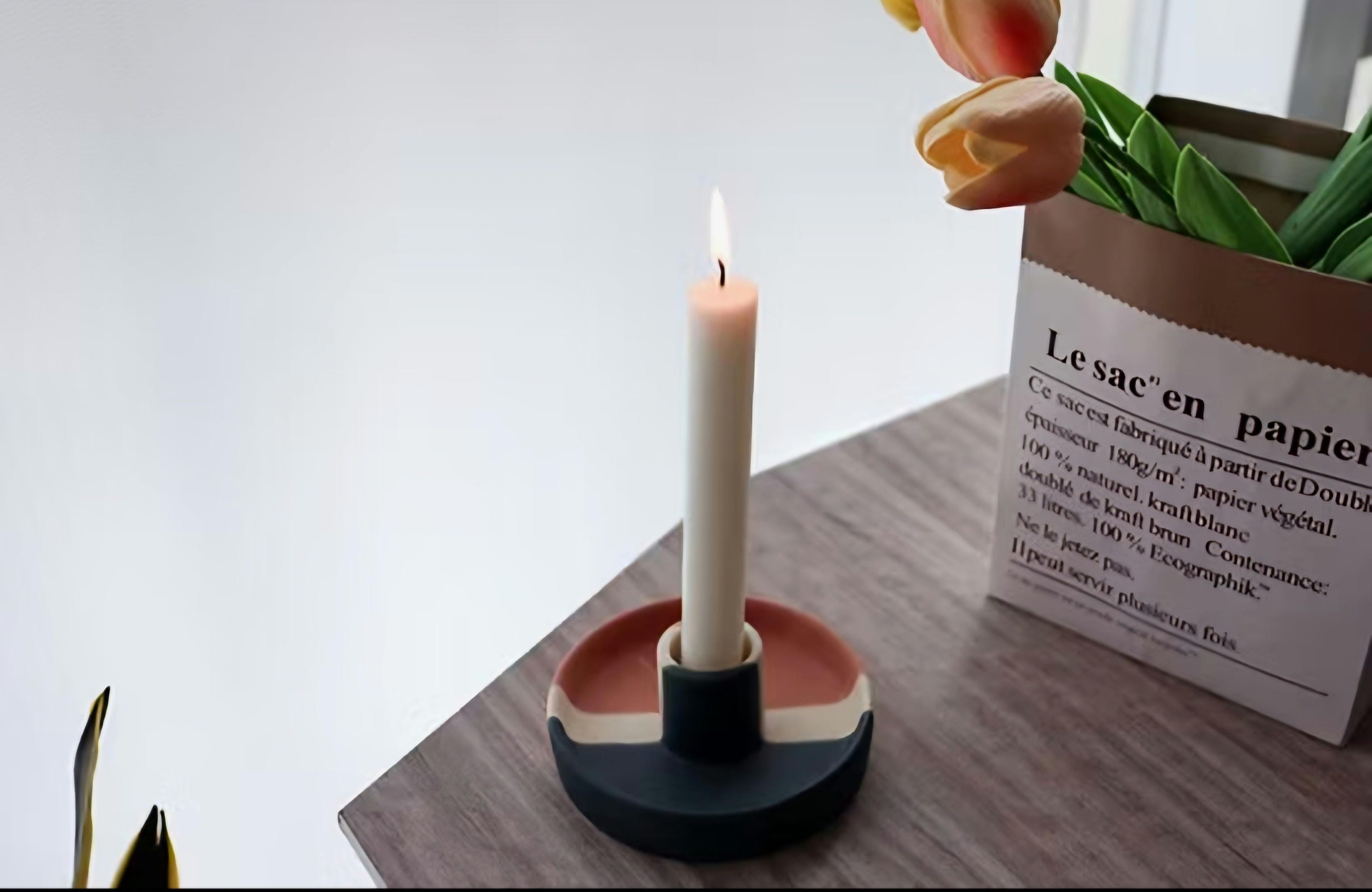 PACK 6 VELAS BLANCAS DE ILUMINACION 20x1,5 CM-3