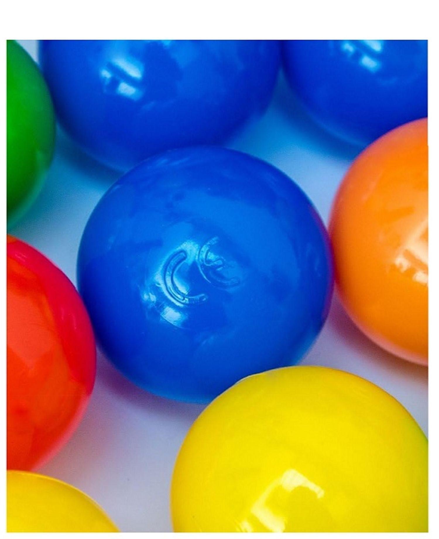 set 100 pelotas plasticas de colores de 5.5 cms -3