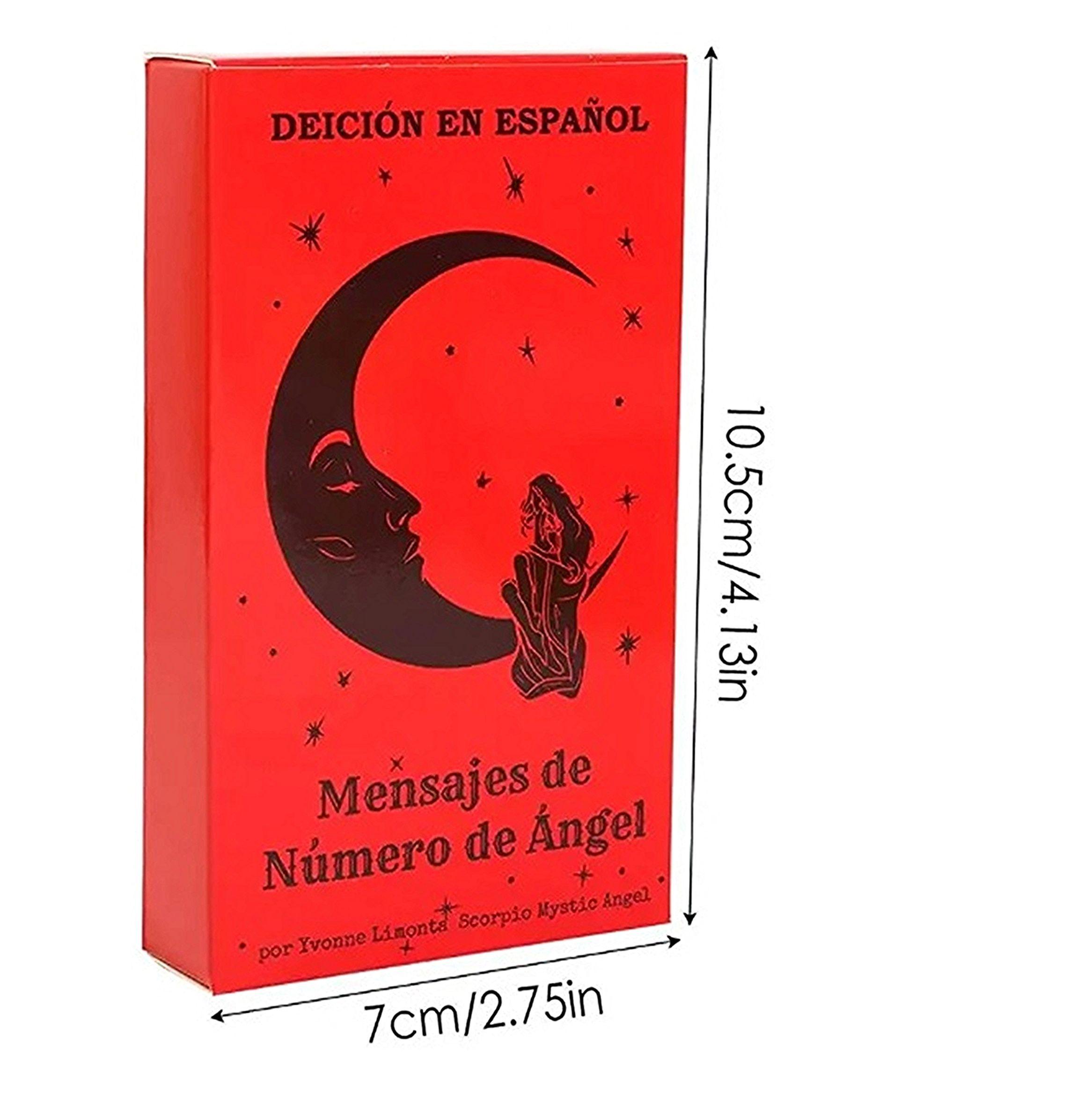 JUEGO DE 53 CARTAS DE TAROT MENSAJES DE NUMERO DE ANGEL-2