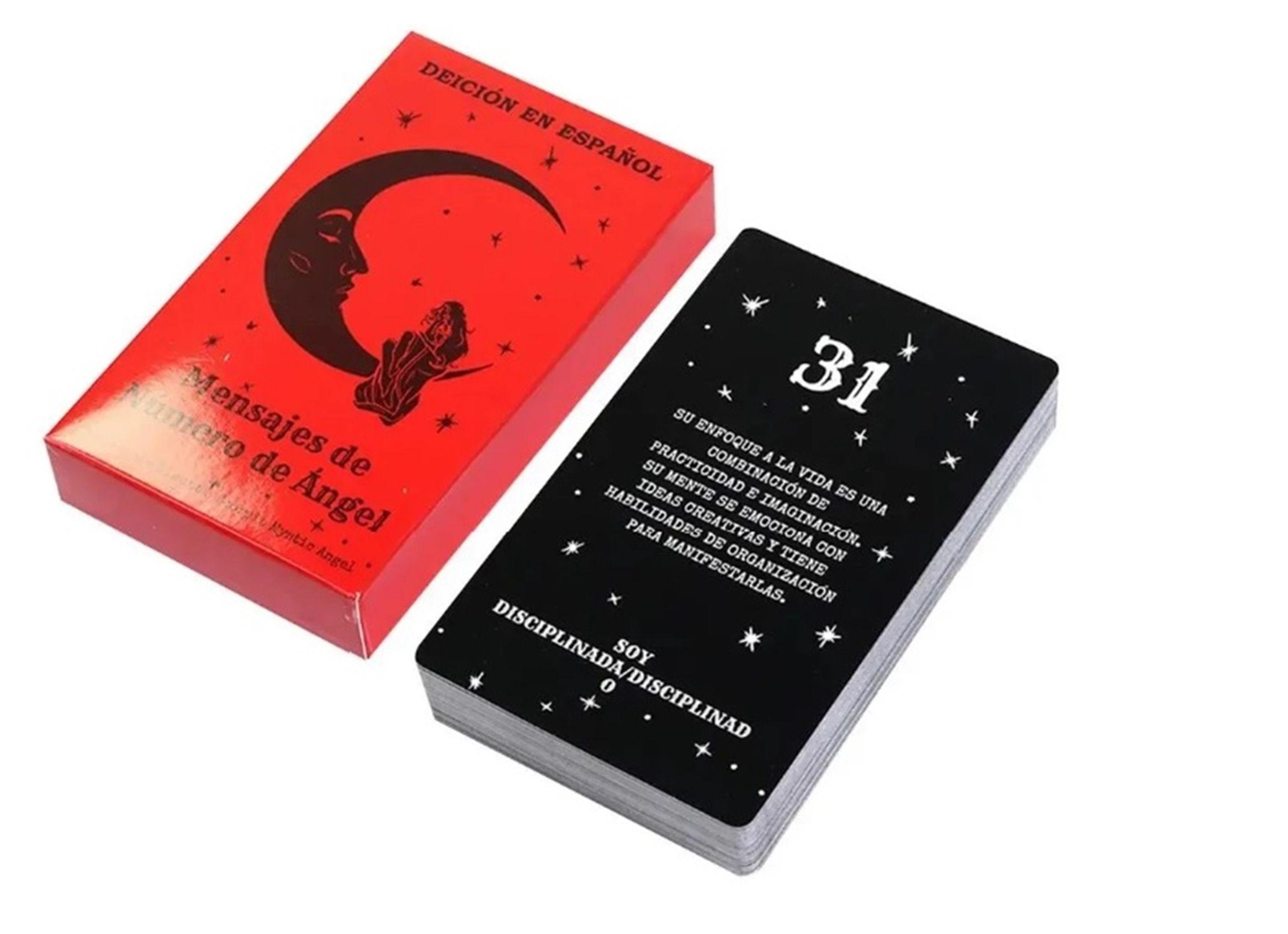 JUEGO DE 53 CARTAS DE TAROT MENSAJES DE NUMERO DE ANGEL-3